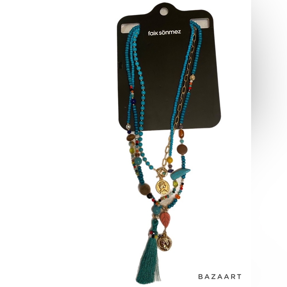 New  multi strand necklace